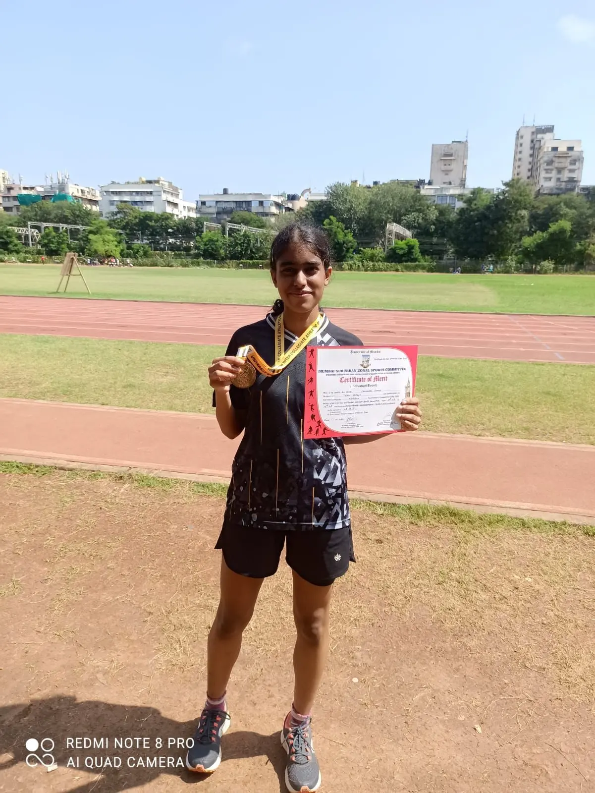 Bronze Medal in Athletic Competition